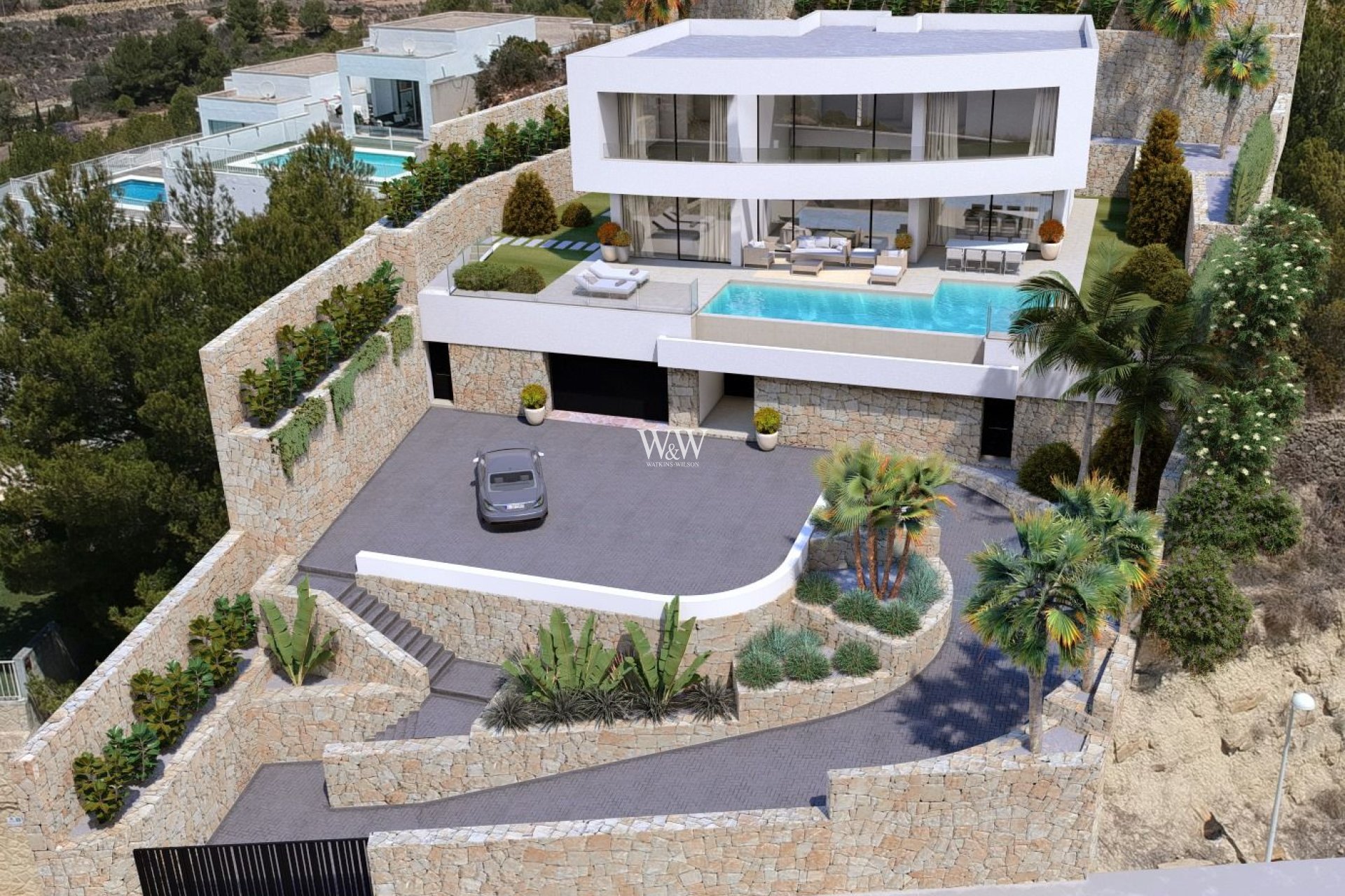 Resale - Villa -
Calpe - Urbanización