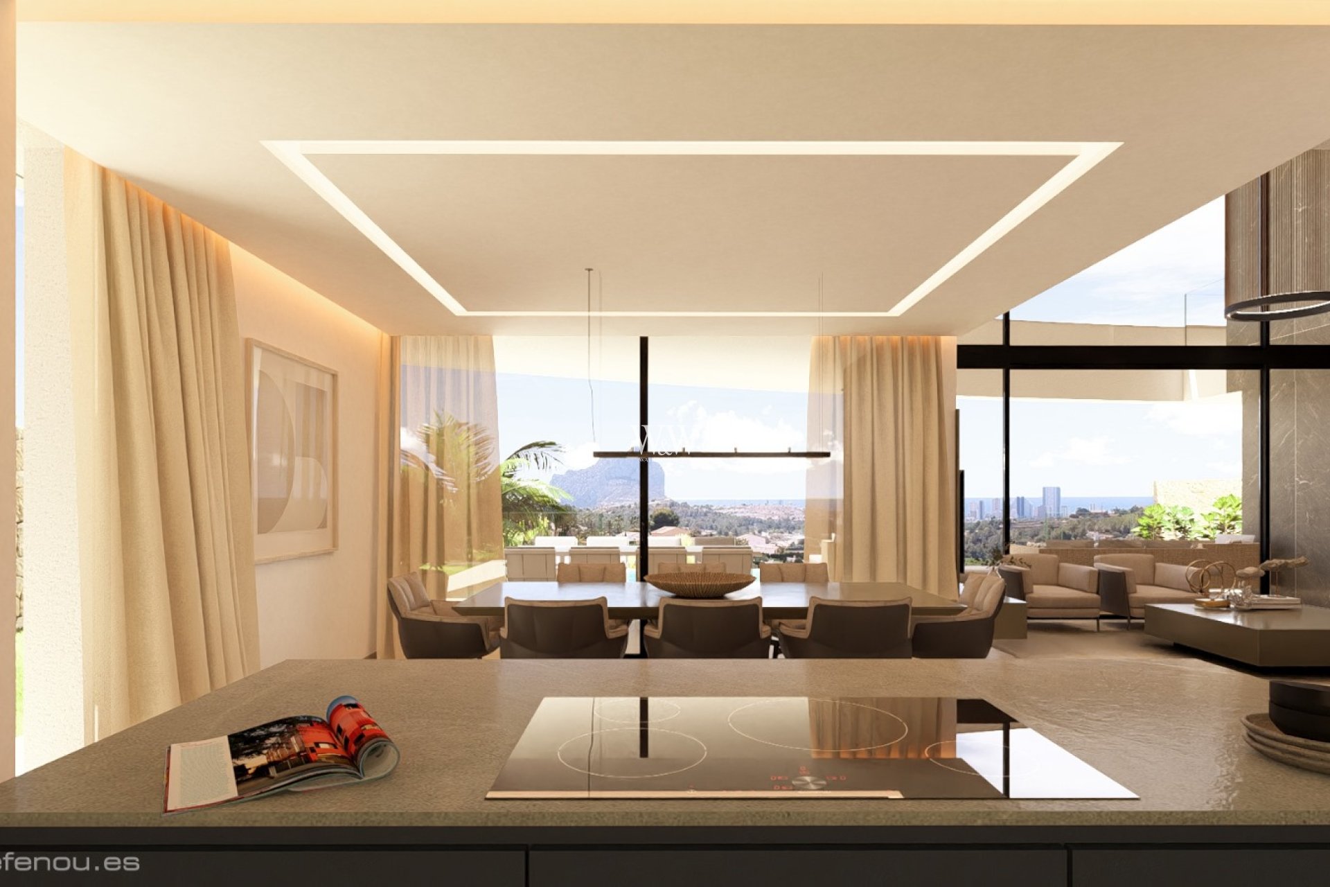 Resale - Villa -
Calpe - Urbanización