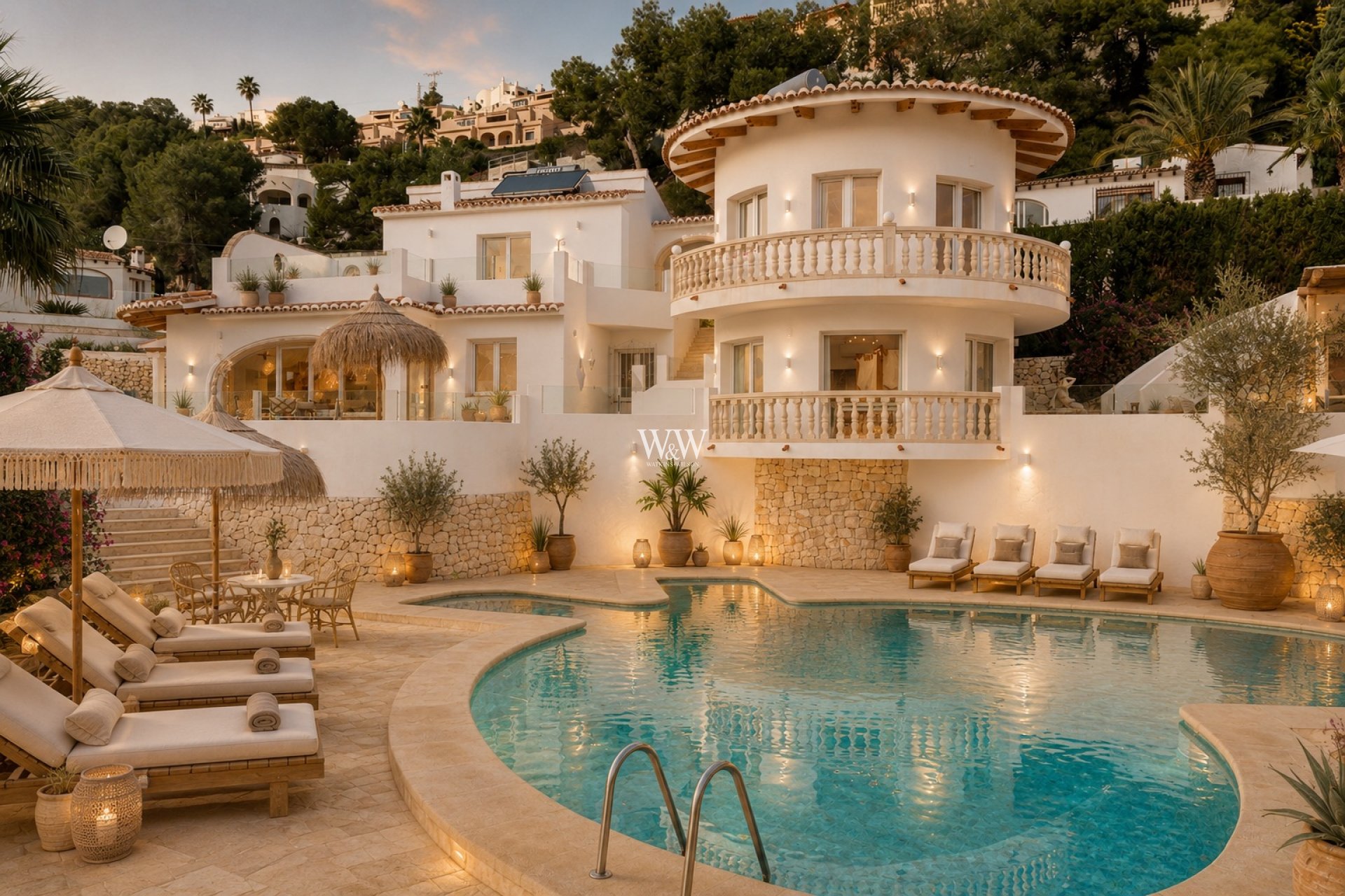 Resale - Villa -
Moraira - Benimeit