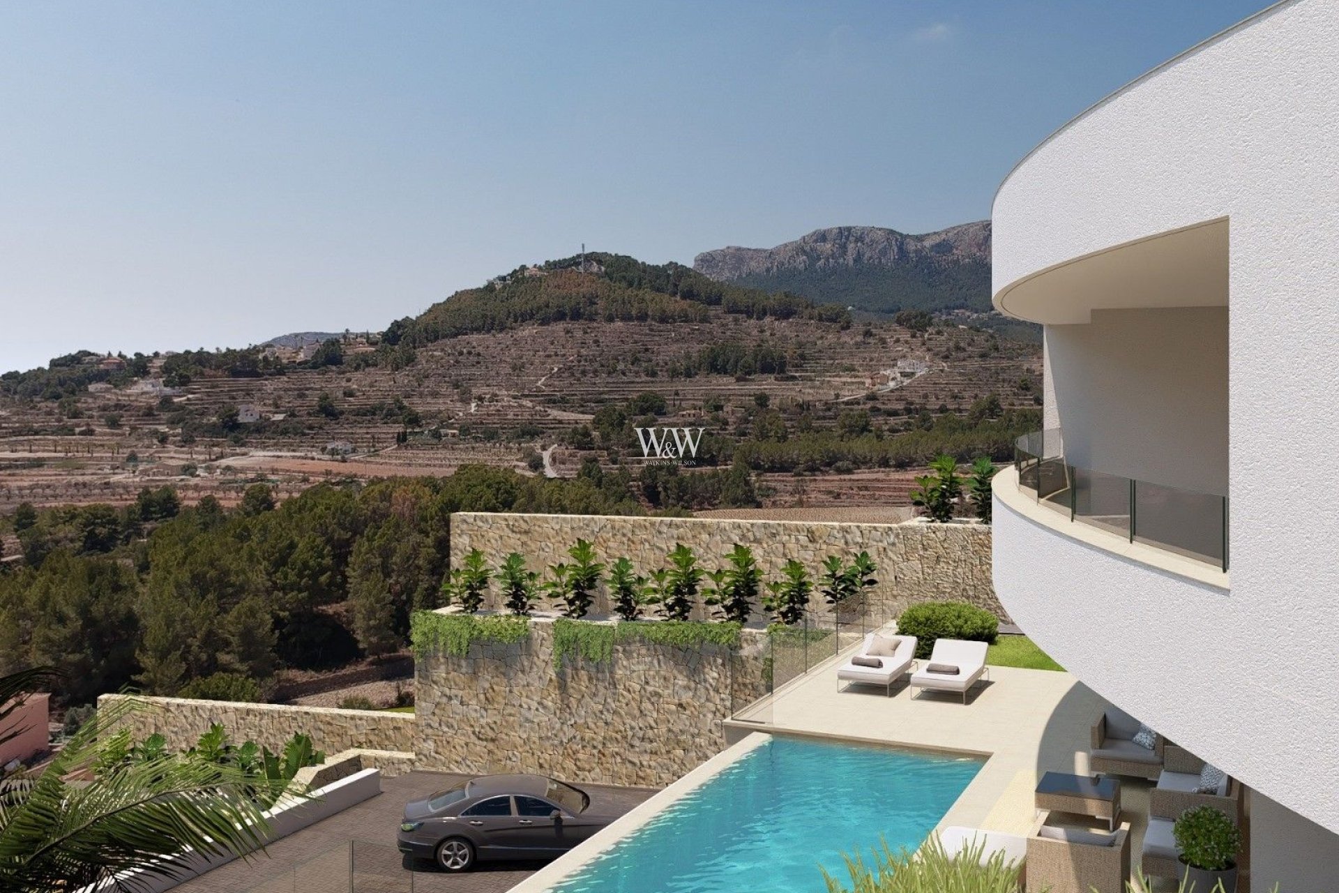 Revente - Villa -
Calpe - Urbanización