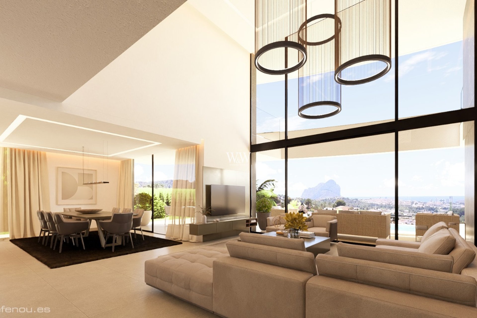 Verkoop - Villa -
Calpe - Urbanización