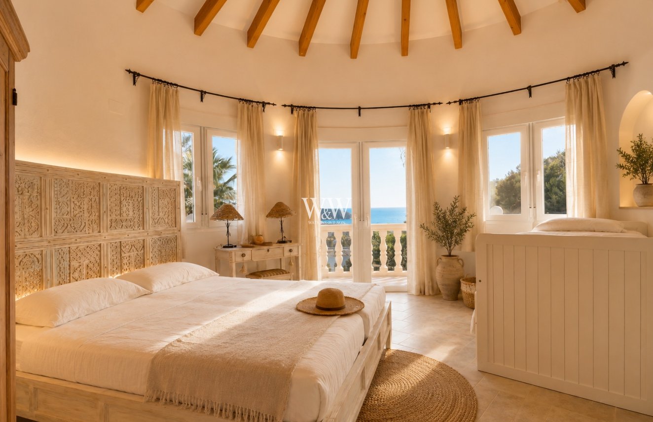 Resale - Villa -
Moraira - Benimeit