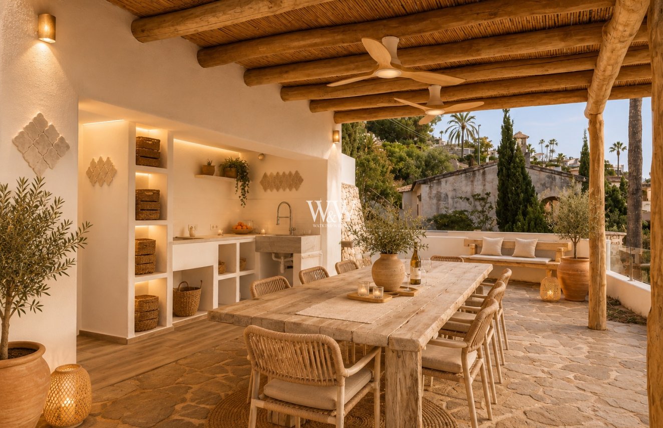 Resale - Villa -
Moraira - Benimeit