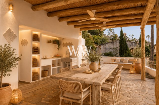 Resale - Villa -
Moraira - Benimeit