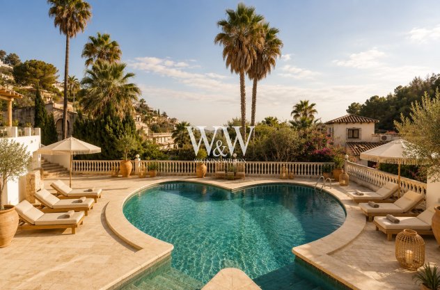 Resale - Villa -
Moraira - Benimeit