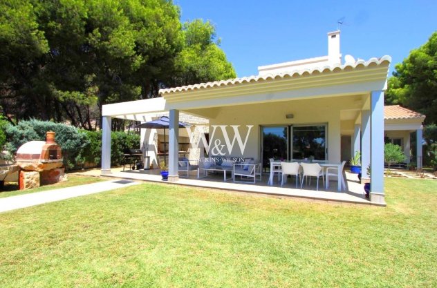 View to covered terrace at property