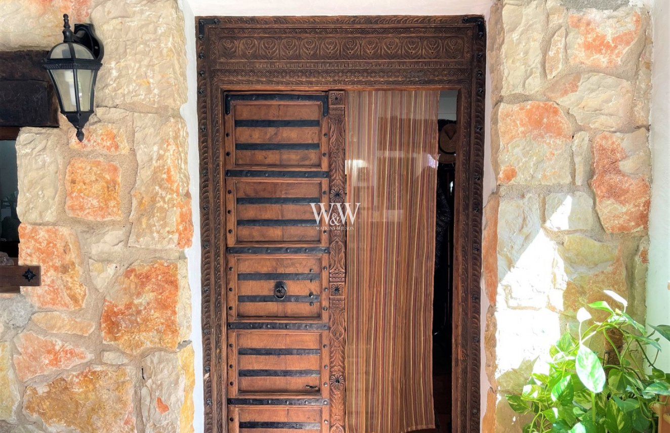 Beautiful wooden door